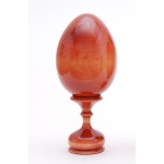 Яйцо с наклейкой большое, лакированное Николай Чудотворец
