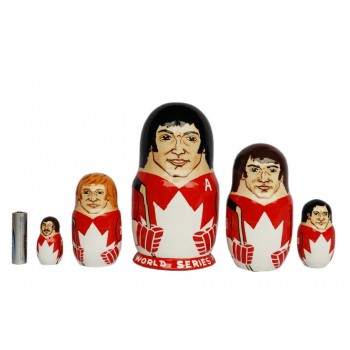 Матрешка Канадские спортсмены чемпионата мира 1972  года