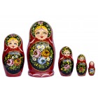 Матрешка Жостовская1